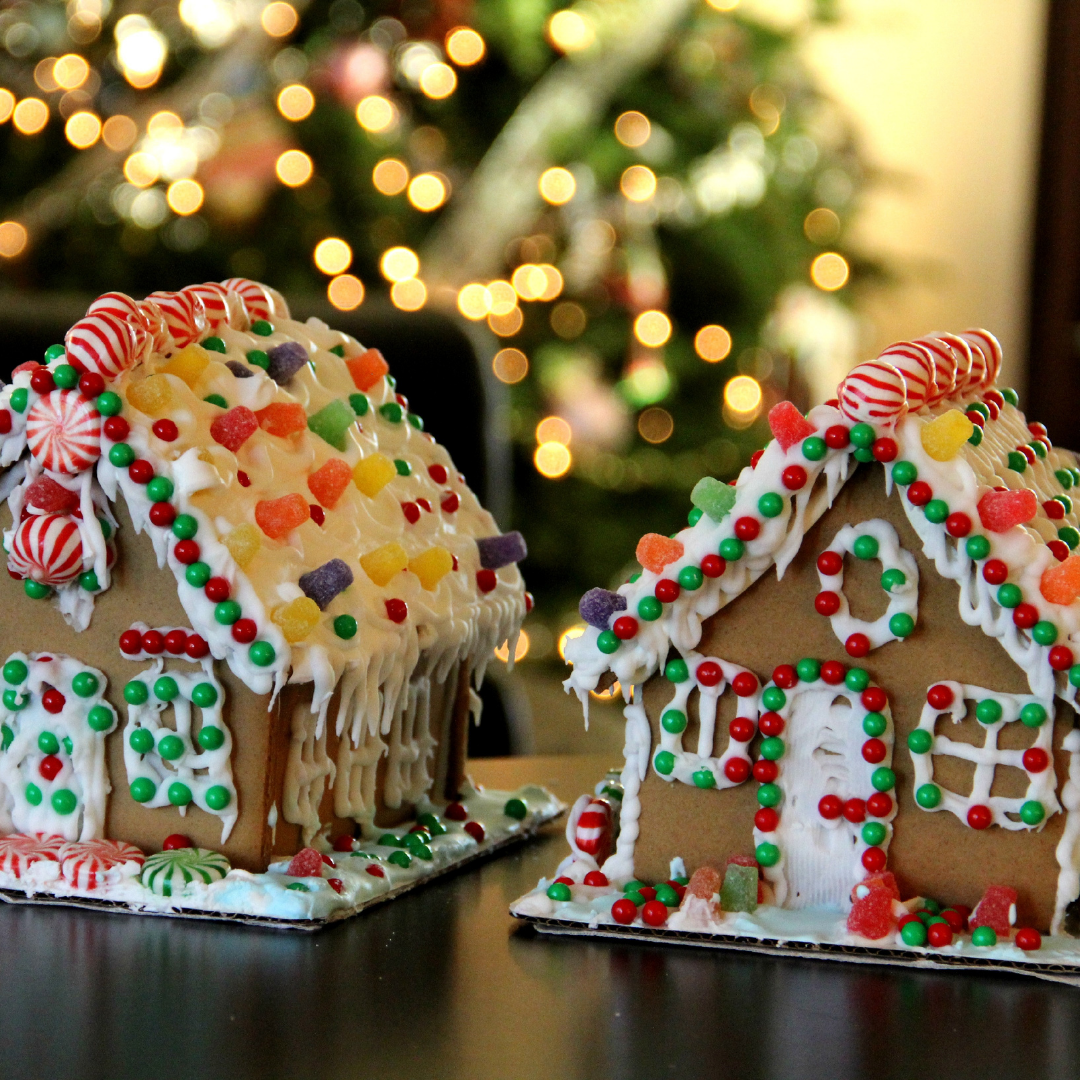 Gingerbread house Christmas decor
