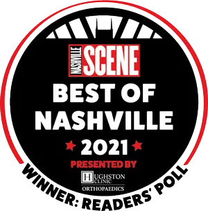 Best of Nashville 2021 expertise award Best of Nashville 2021 expertise award