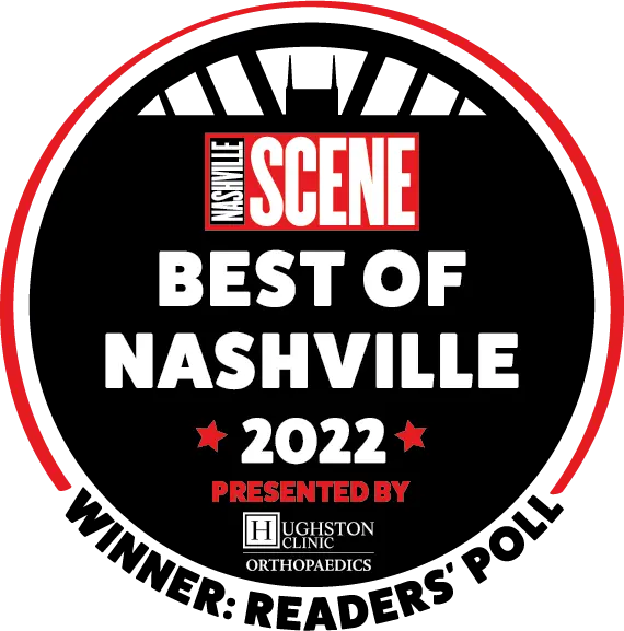 Best of Nashville Winner's Badge 2022 Best of Nashville Winner's Badge 2022