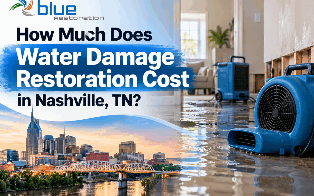 How Much Does Water Damage Restoration Cost in Nashville, TN?