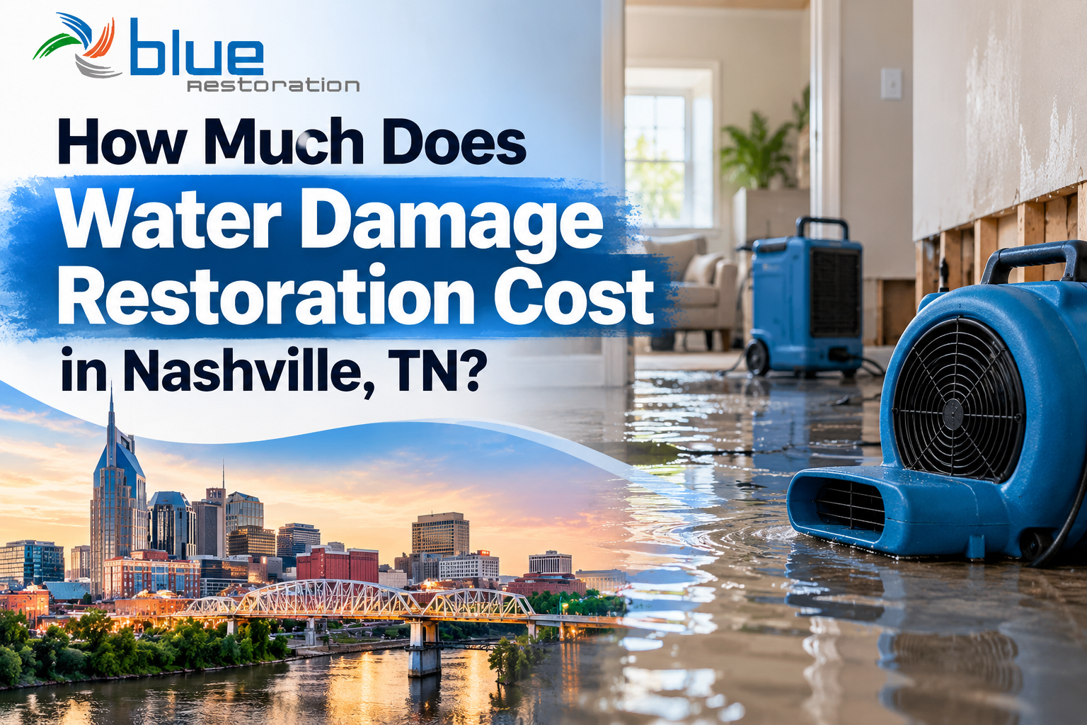 How Much Does Water Damage Restoration Cost in Nashville, TN?