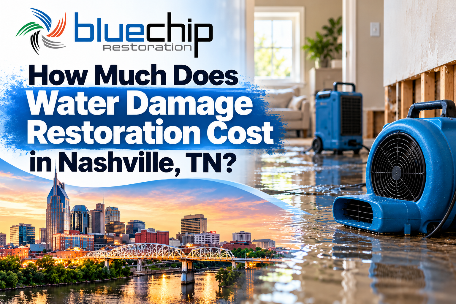 How Much Does Water Damage Restoration Cost in Nashville, TN?