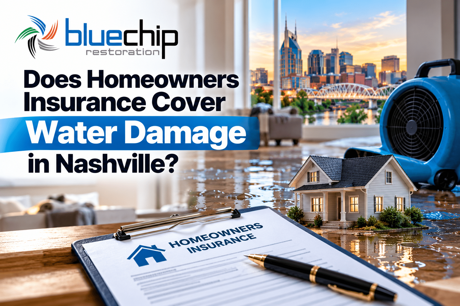 Water Damage Insurance in Nashville